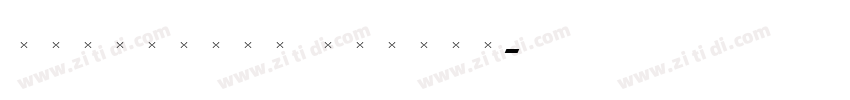 ArnhemTab Normal字体转换